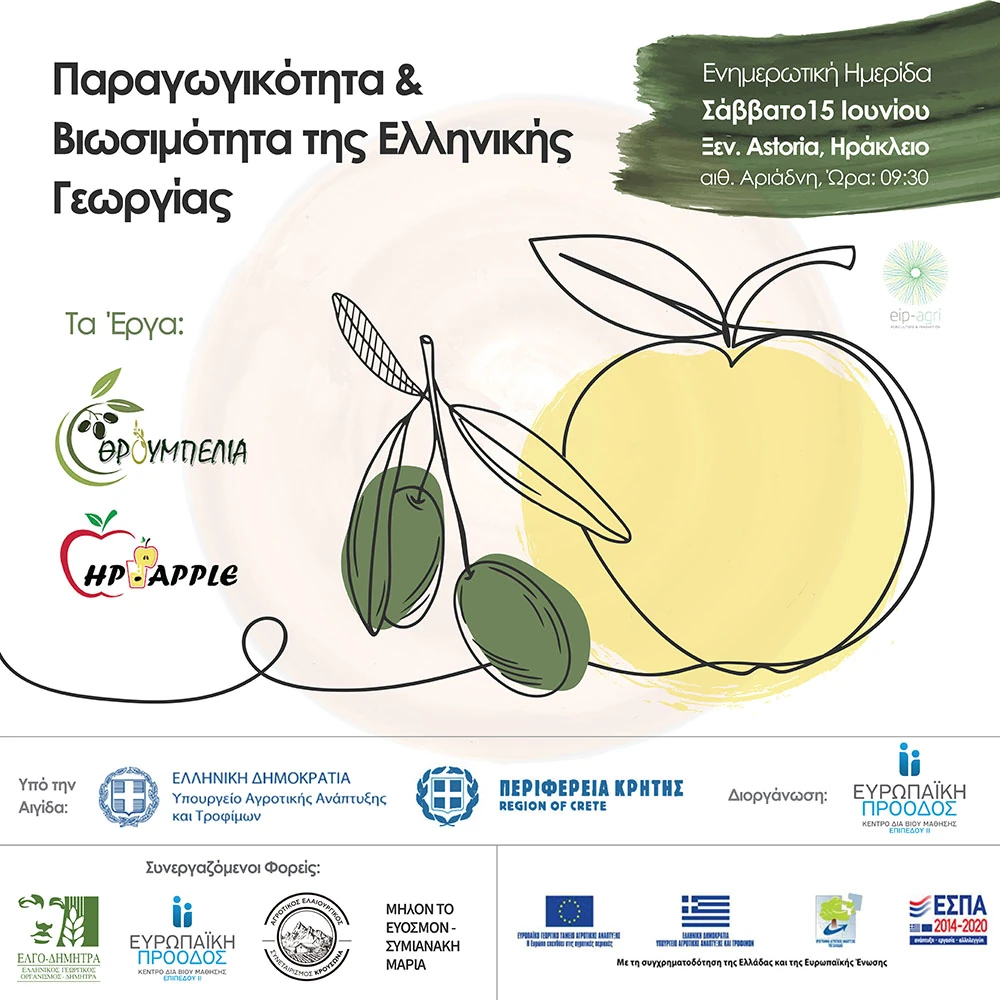 παραγωγικοτητα βιωσιμοτητα της ελληνικης γεωργιας
